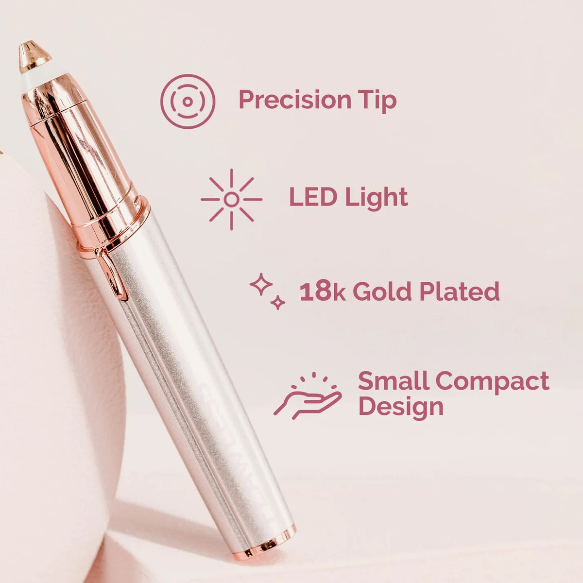 Flawless Eyebrows Hair Remover (for Eyebrows, Facehairs, Sideburns & Lip Hairs)